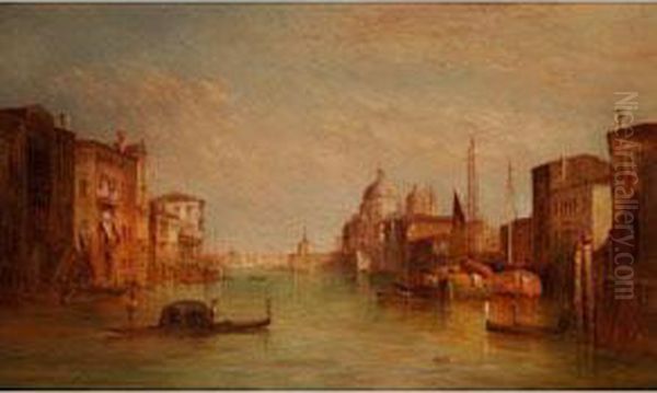 Ansicht Von Venedig Oil Painting by Alfred Pollentine