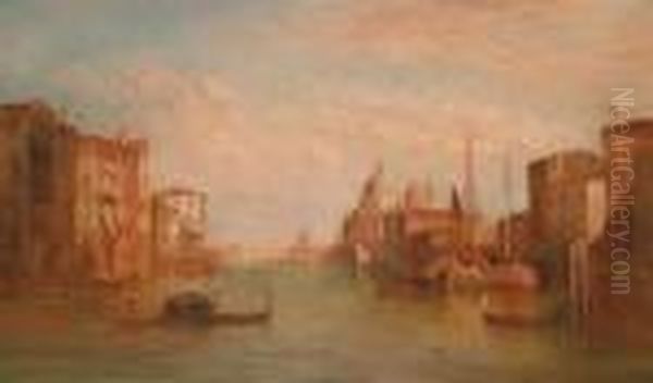 Venezia Oil Painting by Alfred Pollentine