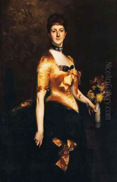 Lady Playfair Oil Painting by John Singer Sargent