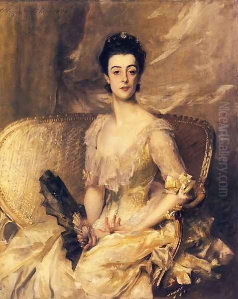 Mrs. Thomas Wodehouse Legh Oil Painting by John Singer Sargent