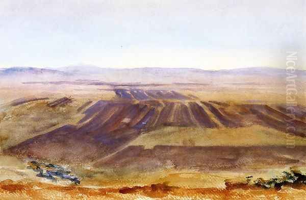 The Plains from Nazareth Oil Painting by John Singer Sargent