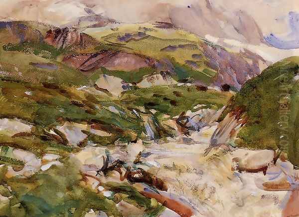 The Simplon 2 Oil Painting by John Singer Sargent