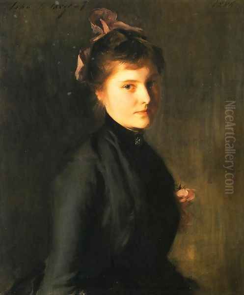 Violet Sargent III Oil Painting by John Singer Sargent