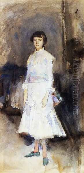 Violet Sargent II Oil Painting by John Singer Sargent