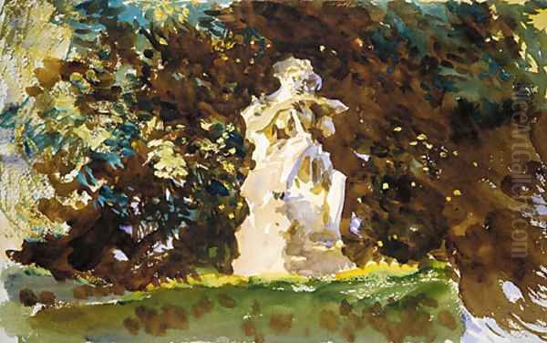 Boboli Garden Florence Oil Painting by John Singer Sargent