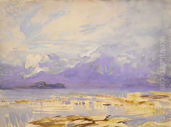 Sirmione 1913 Oil Painting by John Singer Sargent