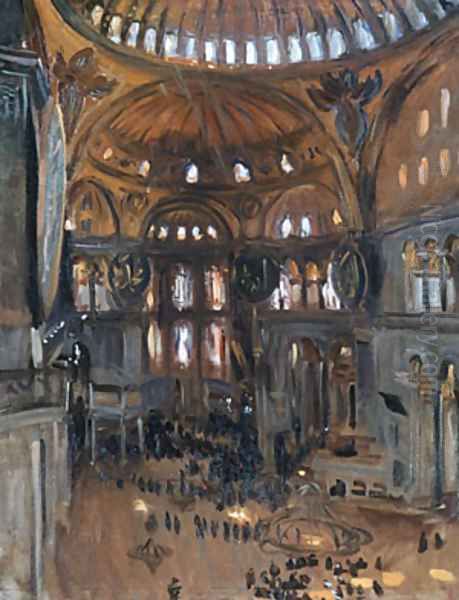 Santa Sofia Oil Painting by John Singer Sargent