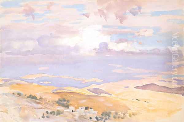 From Jerusalem Oil Painting by John Singer Sargent