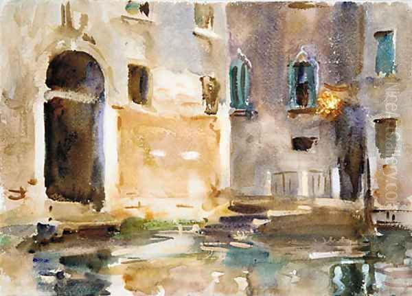 Venice ca 1903 Oil Painting by John Singer Sargent