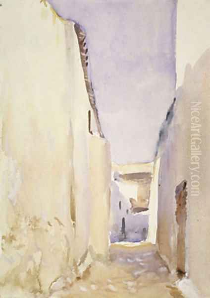 Tangier 1895 Oil Painting by John Singer Sargent