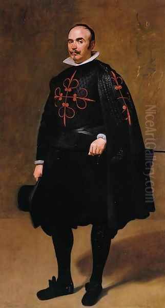 Don Pedro de Barberana Y Aparrequi Oil Painting by Diego Rodriguez de Silva y Velazquez