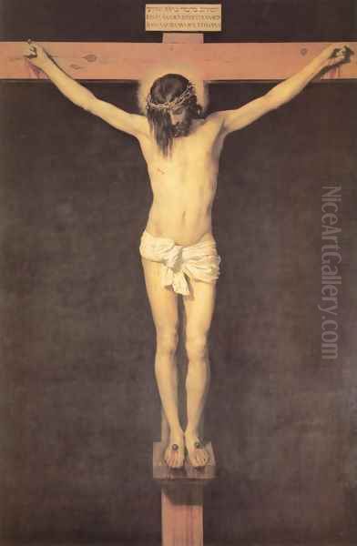 Christ on the Cross 1632 Oil Painting by Diego Rodriguez de Silva y Velazquez