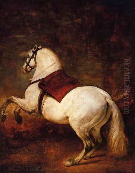 The White Horse Oil Painting by Diego Rodriguez de Silva y Velazquez