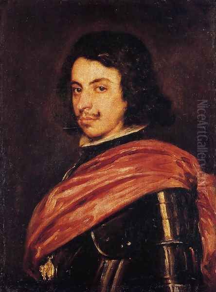 Francesco II d'Este, Duke of Modena Oil Painting by Diego Rodriguez de Silva y Velazquez