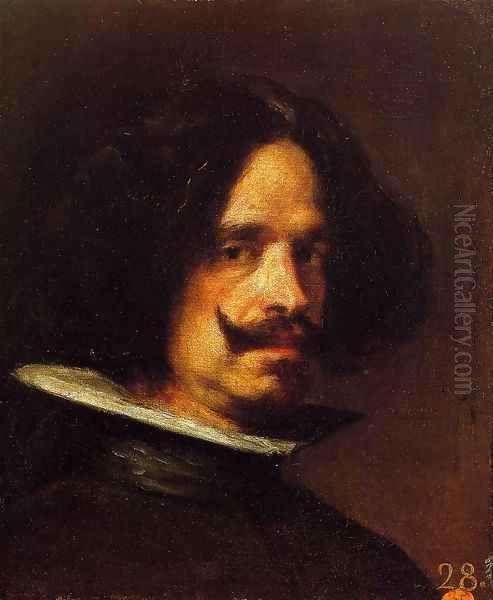 Self-Portrait c. 1640 Oil Painting by Diego Rodriguez de Silva y Velazquez