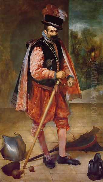 The Buffoon Juan De Austria Oil Painting by Diego Rodriguez de Silva y Velazquez