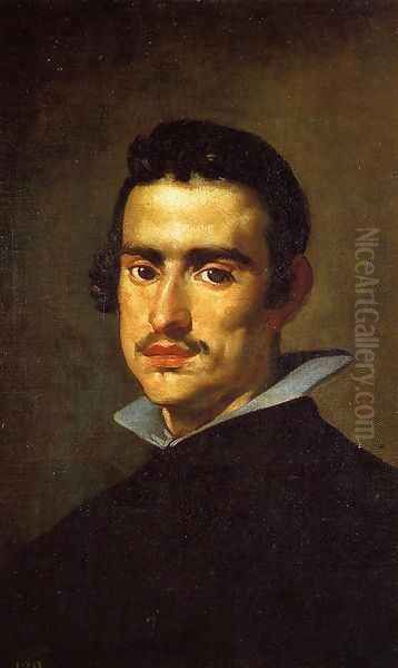 Portrait of a Young Man Oil Painting by Diego Rodriguez de Silva y Velazquez