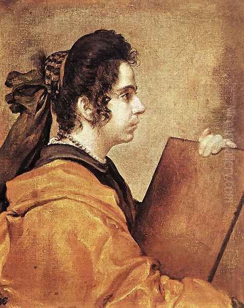 Sibyl c. 1632 Oil Painting by Diego Rodriguez de Silva y Velazquez