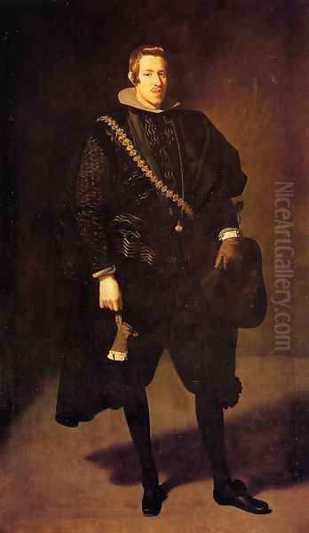 The Infante Don Carlos Oil Painting by Diego Rodriguez de Silva y Velazquez