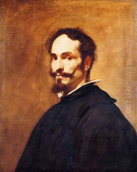 Portrait of a Man 3 Oil Painting by Diego Rodriguez de Silva y Velazquez