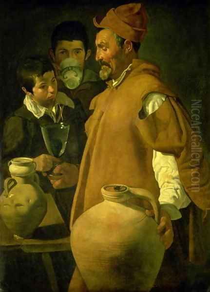 The Water Seller of Seville 1620 Oil Painting by Diego Rodriguez de Silva y Velazquez