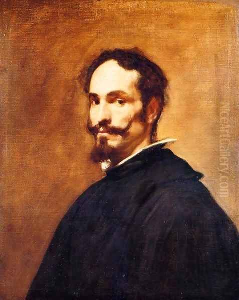 Portrait of a Man 1634 1635 Oil Painting by Diego Rodriguez de Silva y Velazquez