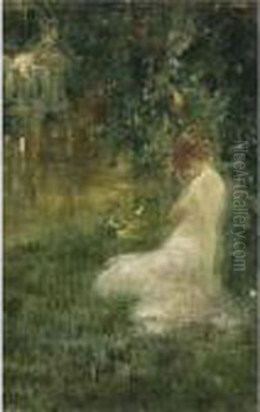 Ninfa Oil Painting by Luca Postiglione