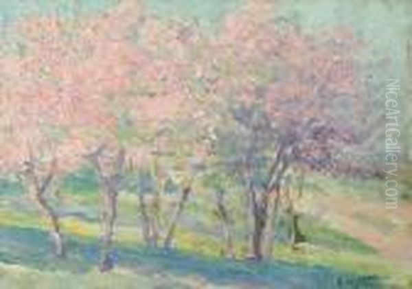 The Orchard Oil Painting by Edward Henry Potthast