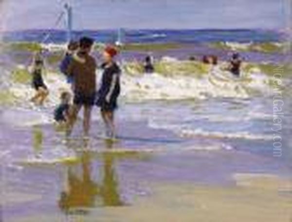 A Family Outing Oil Painting by Edward Henry Potthast