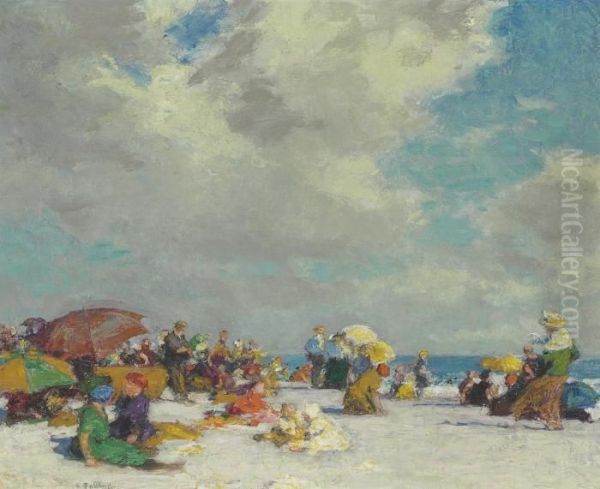 A Summer Afternoon Oil Painting by Edward Henry Potthast