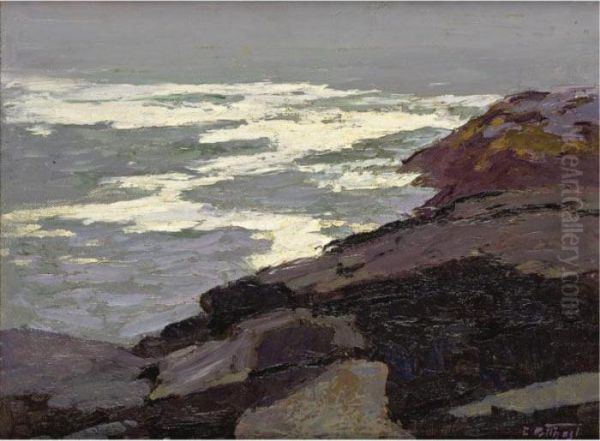 Approaching Fog Oil Painting by Edward Henry Potthast