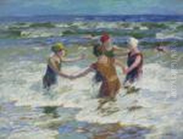 Circle Of Friends Oil Painting by Edward Henry Potthast