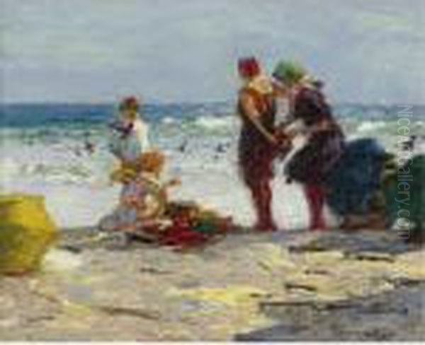 The Bathers Oil Painting by Edward Henry Potthast