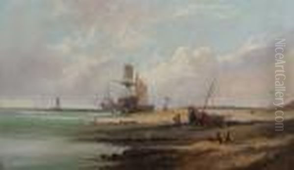 Davies , Ships Oil Painting by Edward Henry Potthast