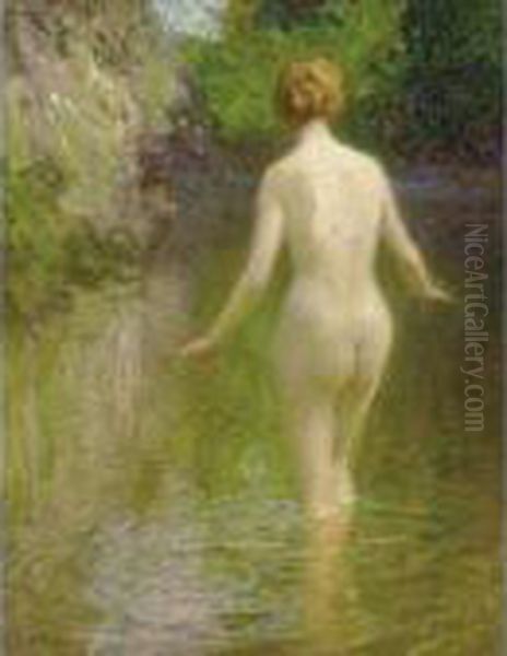 Nude Oil Painting by Edward Henry Potthast