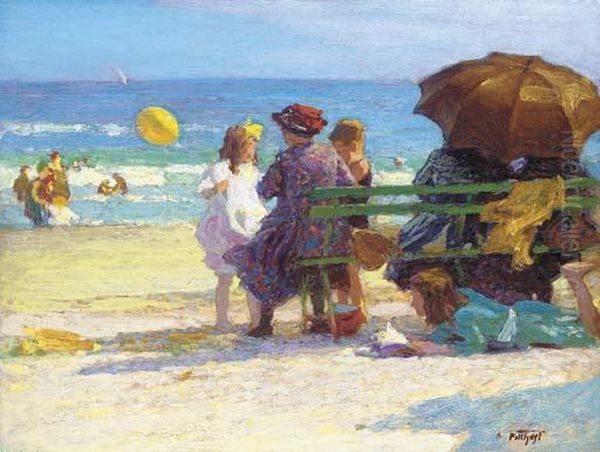 A Family Outing Oil Painting by Edward Henry Potthast