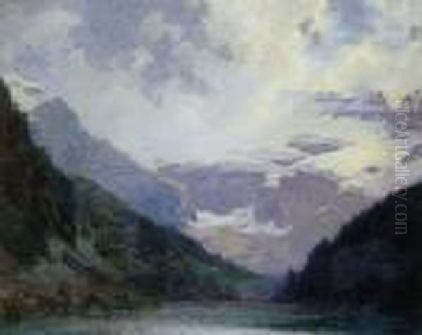 Lake Louise Oil Painting by Edward Henry Potthast