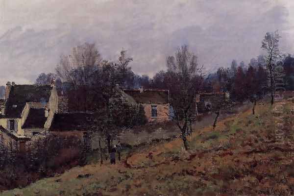 Autumn at Louveciennes, 1873 Oil Painting by Alfred Sisley