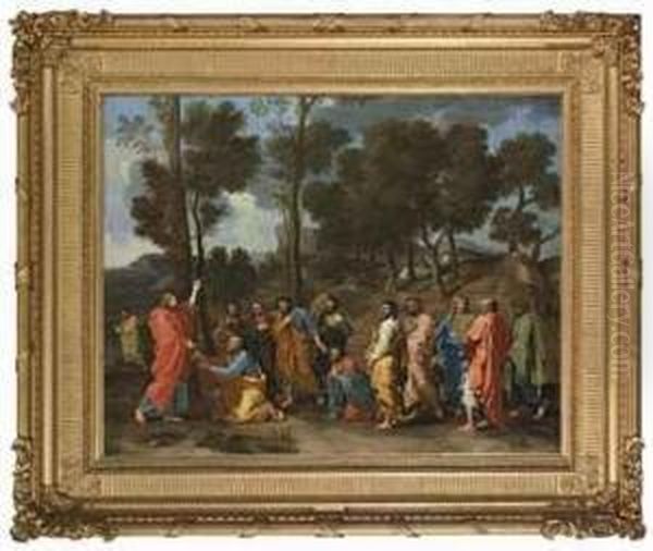 Ordination Oil Painting by Nicolas Poussin