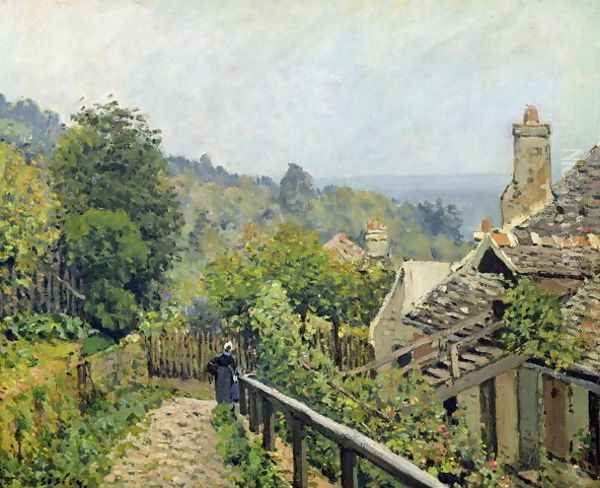 Louveciennes or, The Heights at Marly, 1873 Oil Painting by Alfred Sisley