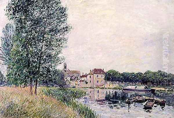 Moret-Sur-Loing V Oil Painting by Alfred Sisley