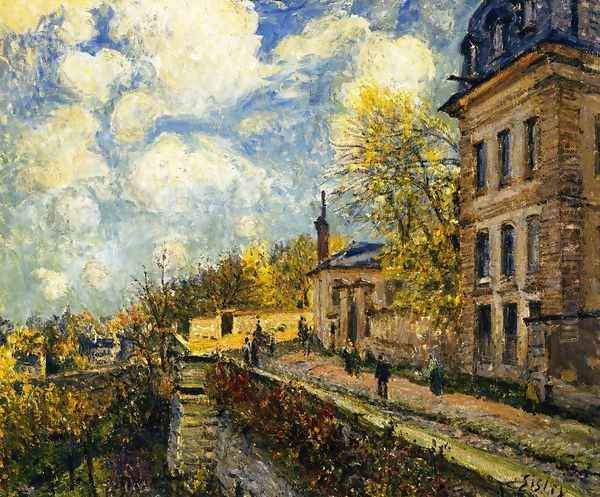 The Factory at Sevres Oil Painting by Alfred Sisley