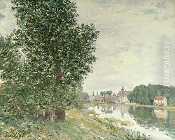 Moret-sur-Loing, 1892 Oil Painting by Alfred Sisley