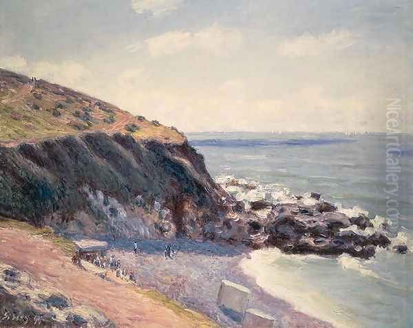 Morning, Lady's Cove, Langland Bay, 1891 Oil Painting by Alfred Sisley