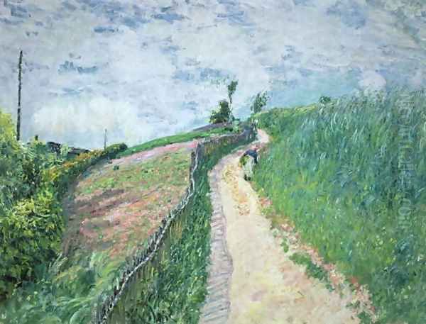 Path Leading to Ville D'Avray, 1879 Oil Painting by Alfred Sisley