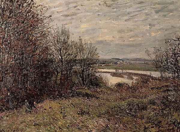 The Roches-Courtaut Wood, near By Oil Painting by Alfred Sisley