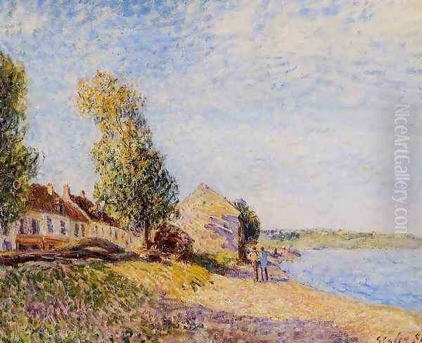 Saint-Mammes I Oil Painting by Alfred Sisley