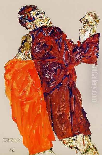 The Truth Was Revealed Oil Painting by Egon Schiele