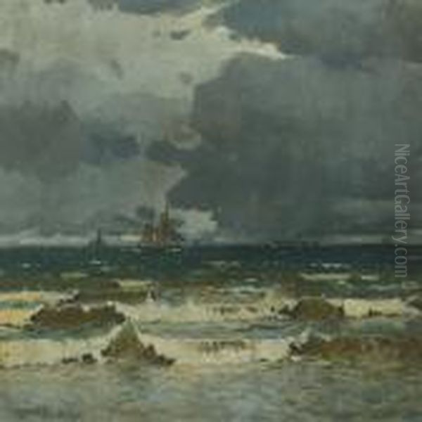 Seascape by Victor H.W. Qvistorff