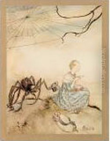 Mother Goose: The Old Nursery Rhymes. Oil Painting by Arthur Rackham